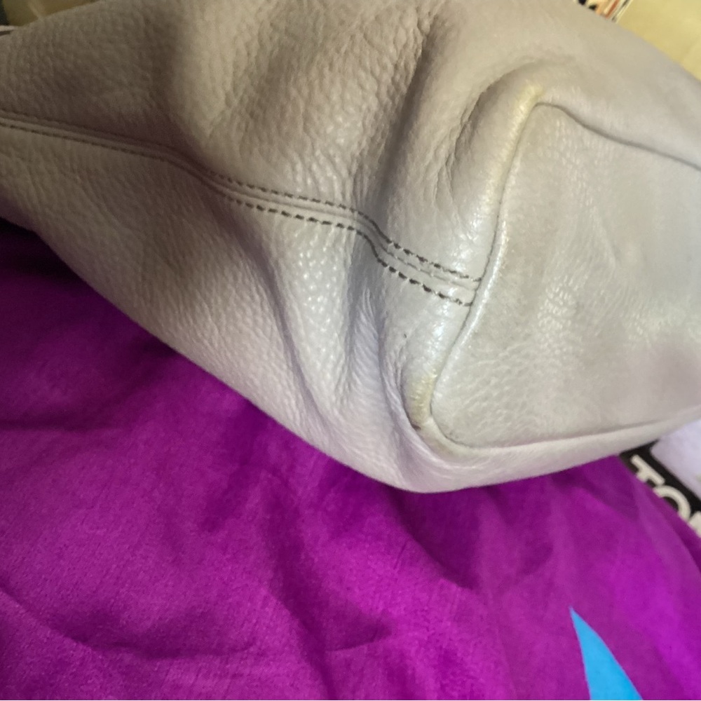 Michael Kors Pebble Gray Shoulder Crossbody Bag - Picture 10 of 16